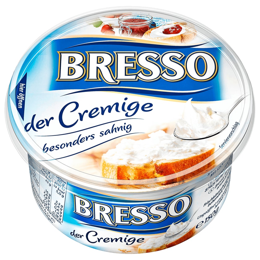 Bresso Frischkäse Der Cremige 150g